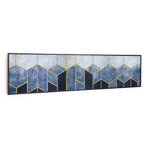 Klarstein Wonderwall Air Art Smart, infračervený ohrievač, modrá čiara, 120 x 30 cm, 350 W vyobraziť