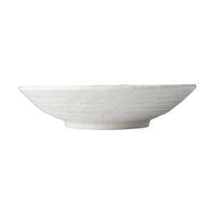 Biely keramický hlboký tanier Mij Star, ø 24 cm vyobraziť