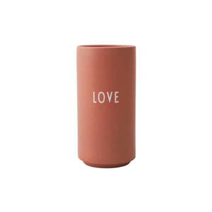 Ružová porcelánová váza Design Letters Love, výška 11 cm vyobraziť