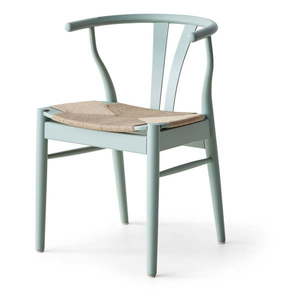 Svetlozelená jedálenská stolička z bukového dreva Findahl by Hammel Freja vyobraziť