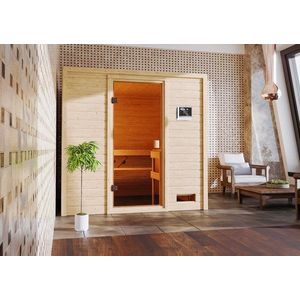 Interiérová fínska sauna 195x169 cm Lanitplast vyobraziť