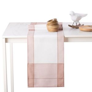 Behúň na stôl AmeliaHome LILLE ružovo-biely vyobraziť