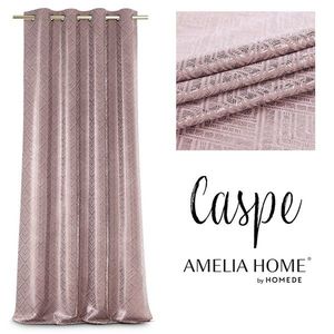 Záves AmeliaHome CASPE púdrovo ružová vyobraziť