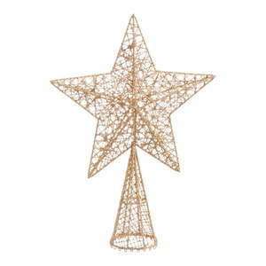 Hviezda na vianočný strom v zlatej farbe Unimasa Estrella vyobraziť