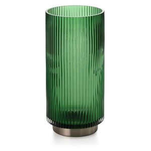 Váza AmeliaHome GALLO 25, 5 cm fľaškovo zelená vyobraziť