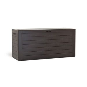 Záhradný box Woodebox hnedá, 280 l, 116 x 55 x 44 cm vyobraziť
