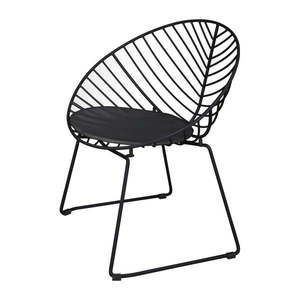 Súprava 2 černých záhradných stoličiek Bonami Selection Coco vyobraziť