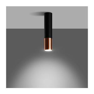 SL.0945 - Bodové svietidlo LOOPEZ 1xGU10/10W/230V čierna/meď vyobraziť