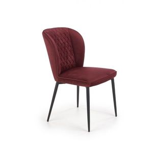 Designová stolička Olivie bordová vyobraziť