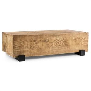 Blumfeldt Blockhouse Lounge, hranolový stôl, záhradný stôl, Timber-Table, 120 x 30 x 60 cm vyobraziť