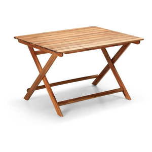 Záhradný stôl z akáciového dreva Bonami Essentials Natur, 88 x 114 cm vyobraziť