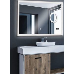 AQUAMARIN Kúpeľňové zrkadlo s LED osvetlením, 80 x 60 cm vyobraziť