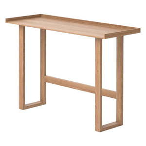 Písací stôl z masívneho dubového dreva Wireworks Slim vyobraziť
