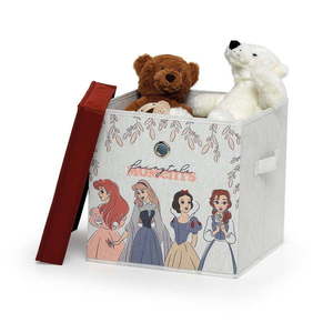 Detský textilný úložný box s vekom Domopak Disney Princess, 30 x 30 x 30 cm vyobraziť