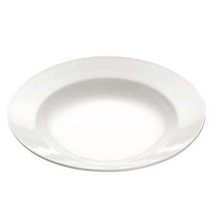 Biely porcelánový tanier na cestoviny Maxwell & Williams Basic Bistro, ø 28 cm vyobraziť