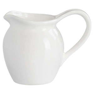 Biela porcelánová nádobka na mlieko Maxwell & Williams Basic, 110 ml vyobraziť