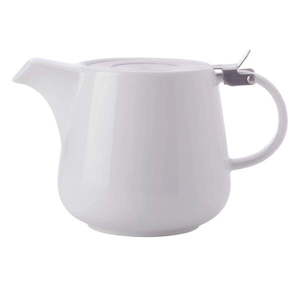 Biela porcelánová čajová kanvica so sitkom Maxwell & Williams Basic, 1, 2 l vyobraziť
