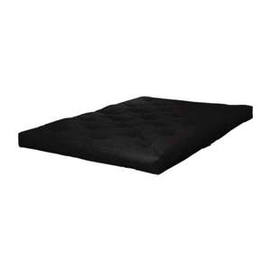 Čierny mäkký futónový matrac 180x200 cm Sandwich – Karup Design vyobraziť