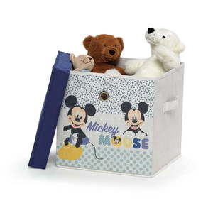Detský textilný úložný box s víkem Domopak Disney Mickey, 30 x 30 x 30 cm vyobraziť