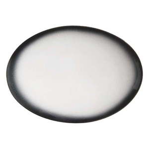 Bielo-čierny keramický oválny tanier Maxwell & Williams Caviar, 30 x 22 cm vyobraziť
