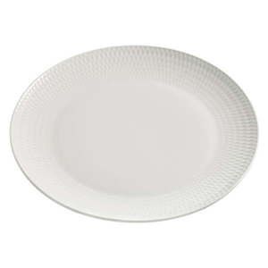 Biely porcelánový servírovací tanier ø 27 cm Diamonds – Maxwell & Williams vyobraziť