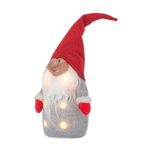 Eglo Eglo 411227 - LED Vianočná dekorácia JOYLIGHT 6xLED/0, 06W/3xAA červená/šedá vyobraziť