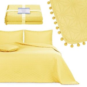 Prikrývka na posteľ AmeliaHome Meadore Aj medový vyobraziť