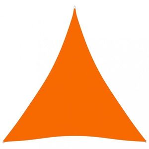 Plachta proti slnku oxfordská látka trojuholník 3, 6 x 3, 6 x 3, 6 m Dekorhome Oranžová vyobraziť