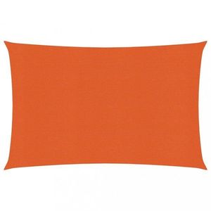 Tieniaca plachta obdĺžniková HDPE 2 x 3 m Dekorhome Oranžová vyobraziť