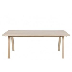 Jedálenský stôl A-Line bielený dub vyobraziť