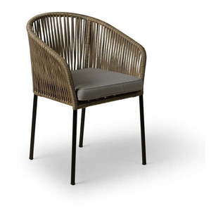 Súprava 2 sivohnedých záhradných stoličiek Bonami Selection Trapani vyobraziť