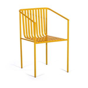 Súprava 2 žltých záhradných stoličiek Bonami Selection Cecile vyobraziť