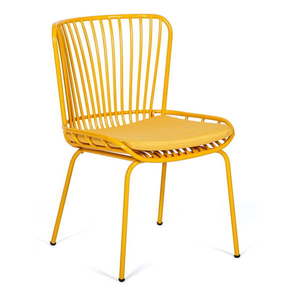 Súprava 2 žltých záhradných stoličiek Bonami Selection Rimini vyobraziť