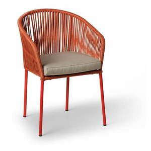 Súprava 2 červených záhradných stoličiek Bonami Selection Trapani vyobraziť