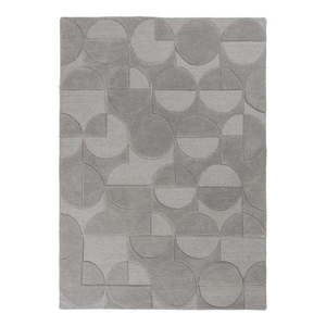 Sivý koberec z vlny Flair Rugs Gigi, 120 × 170 cm vyobraziť