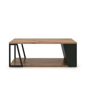 Konferenčný stolík s doskou v dekore orechového dreva 100x55 cm Albi - TemaHome vyobraziť