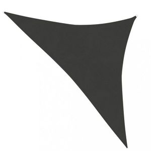 Tieniaca plachta trojuholníková HDPE 2, 5 x 2, 5 x 3, 5 m Dekorhome Antracit vyobraziť