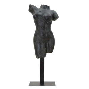 Čierna dekoratívna soška Mauro Ferretti Museum Woman vyobraziť