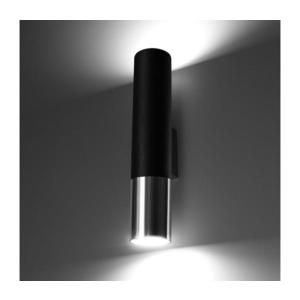 SL.0938 - Nástenné svietidlo LOOPEZ 2xGU10/10W/230V čierna/chróm vyobraziť