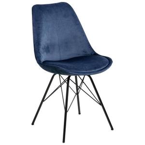 Jedálenská stolička Eris Tmavá Modrá vyobraziť
