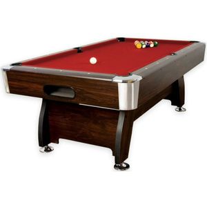 GamesPlanet® 1424 Biliardový stôl pool biliard s vybavením, 7ft vyobraziť