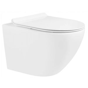 MEXEN/S - Lena Závesná WC misa vrátane sedátka s slow-slim, duroplast, biela 30224000 vyobraziť