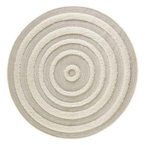 Krémovobiely koberec Mint Rugs Handira Circle, ⌀ 160 cm vyobraziť