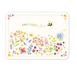 Korkové prestieranie 4 ks 29x21 cm Bee Happy - Cooksmart ® vyobraziť