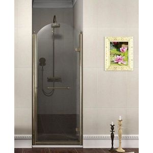 GELCO - ANTIQUE sprchové dvere 900, číre sklo, pravé, bronz GQ1390RC vyobraziť