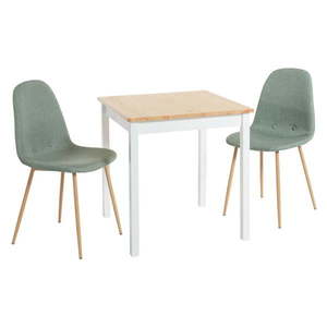 Súprava jedálenského stola Sydney a dvoch jedálenských stoličiek Lissy - Bonami Essentials vyobraziť