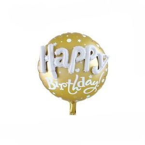 TORO Balónik fóliový TORO 44cm happy birthday vyobraziť