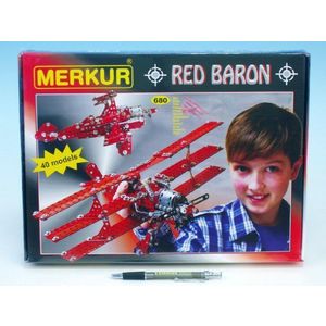 MERKUR Red Baron modelov 680ks v krabici 36x27cm vyobraziť