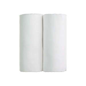 Súprava 2 bielych bavlnených osušiek T-TOMI Tetra, 90 x 100 cm vyobraziť