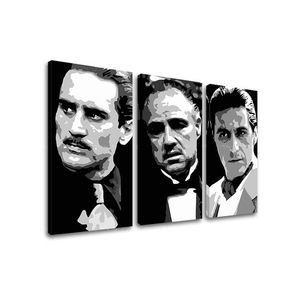 Najväčší MAFIÁNI na plátne - The Godfather (Obraz Robert De Niro, Marlon Brando, Al Pacino) vyobraziť